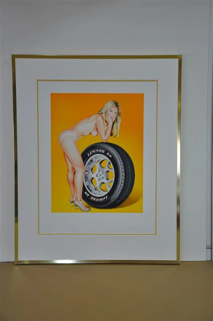 Mel Ramos - Tyra Tire